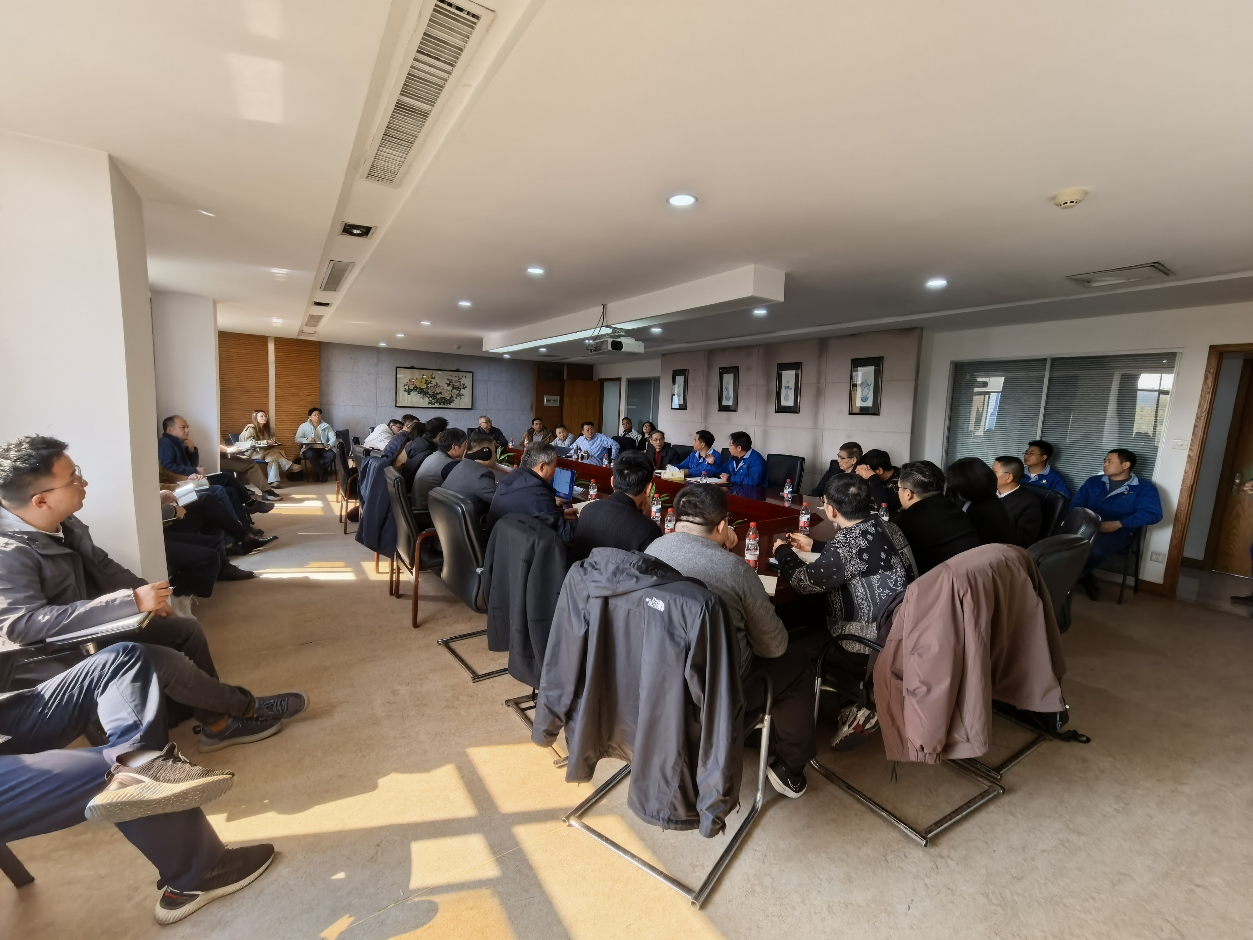 杭州杭联热电有限公司节能研讨交流会议